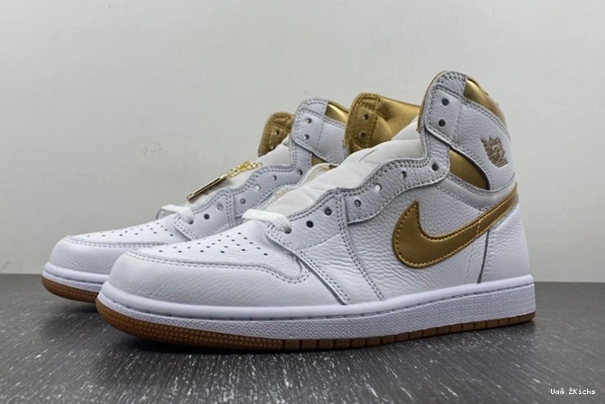 (Women's)  FD2596-107 58 High Retro Cozy Jordan 1 OG Gold Metallic 0621